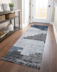 Addison Rugs Raeel Blue Washable Indoor-Outdoor Rug