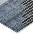 Addison Rugs Raeel Blue Washable Indoor-Outdoor Rug