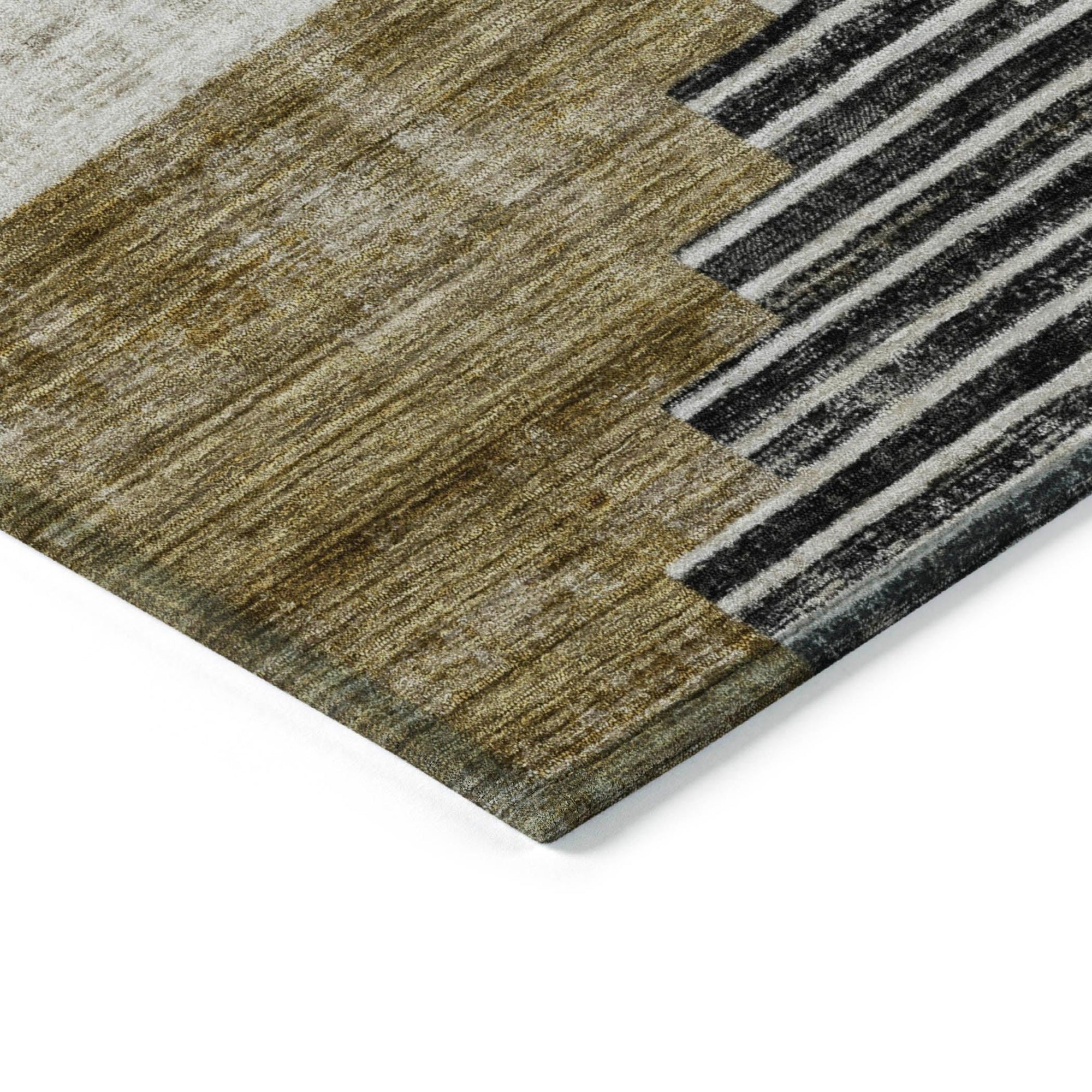 Addison Rugs Raeel Brown Washable Indoor-Outdoor Rug
