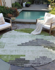 Raeel Fern Washable Indoor-Outdoor Rug