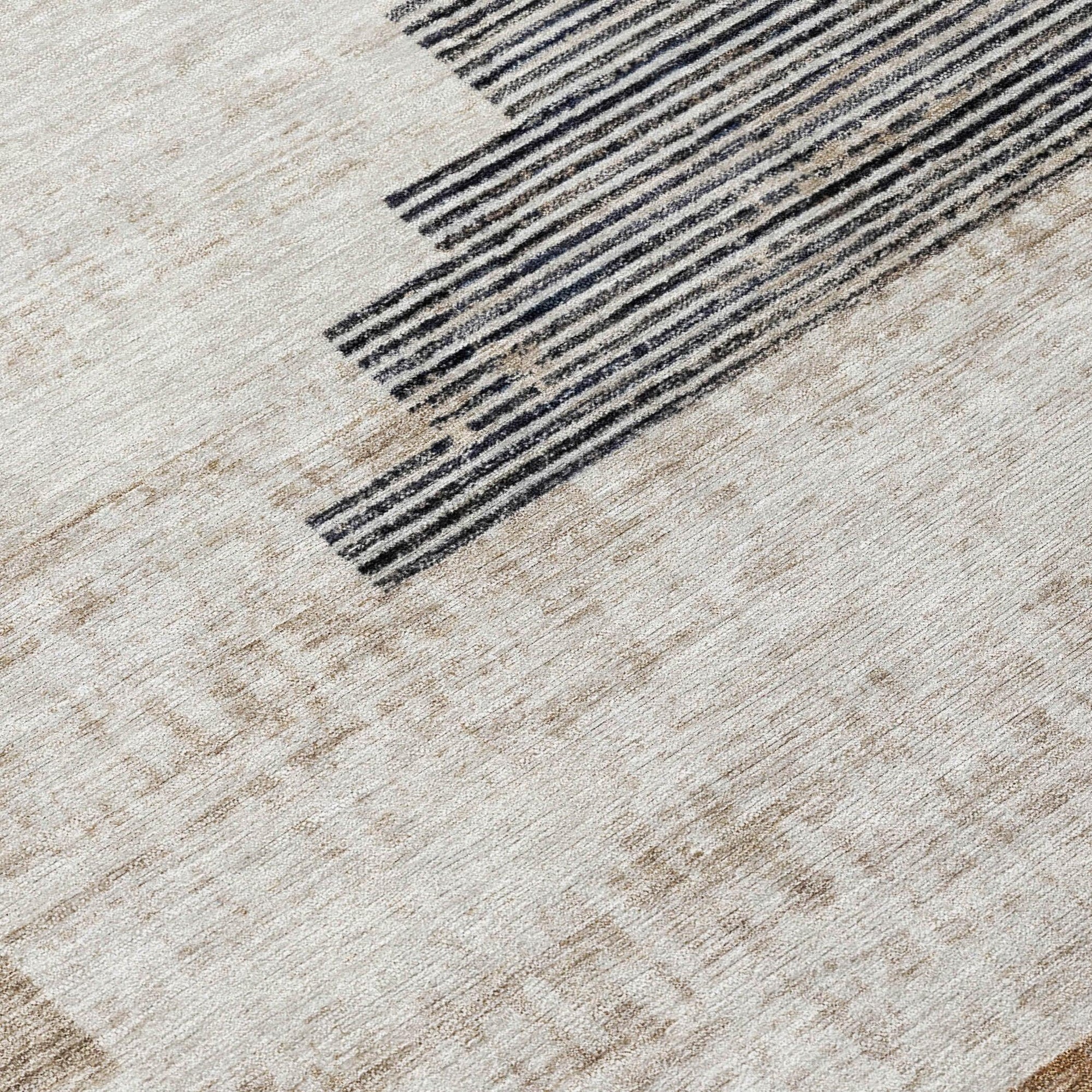 Addison Rugs Raeel Orange Washable Indoor-Outdoor Rug