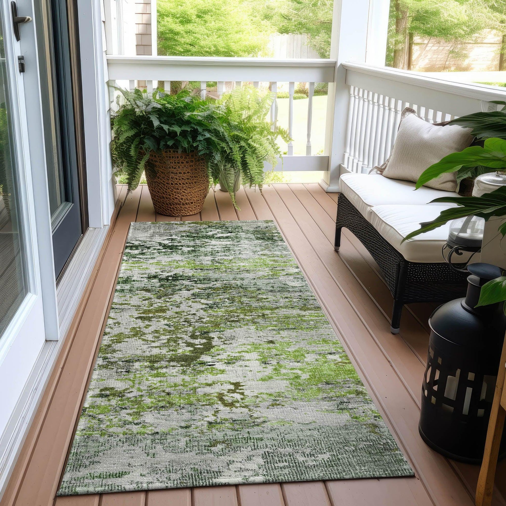 Addison Rugs Raeira Aloe Washable Indoor-Outdoor Rug