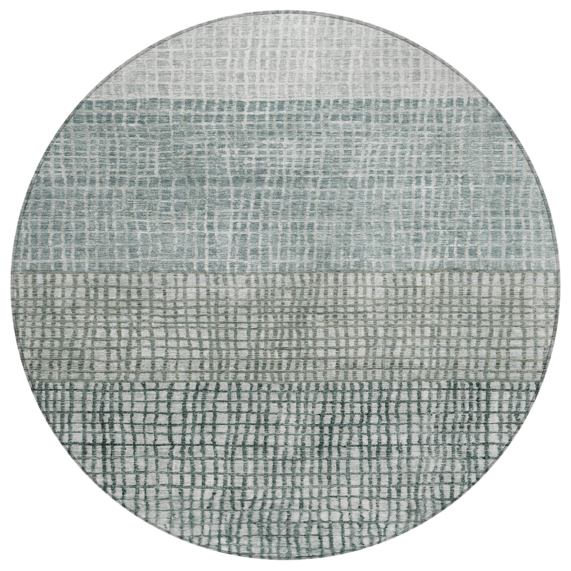 Addison Rugs Raeon Aqua Washable Indoor-Outdoor Rug