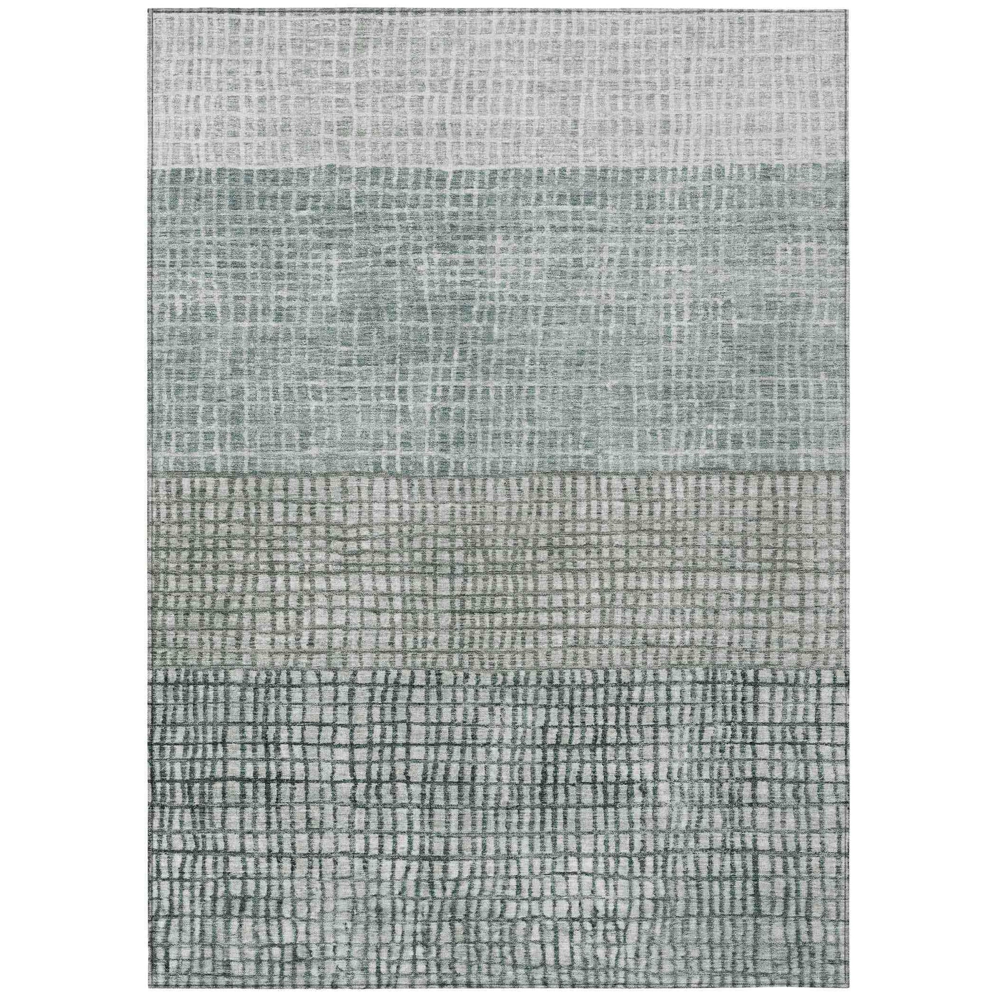Addison Rugs Raeon Aqua Washable Indoor-Outdoor Rug