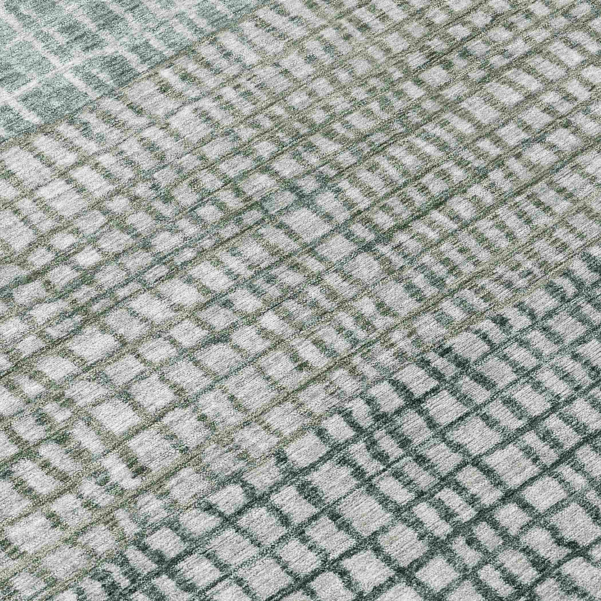 Addison Rugs Raeon Aqua Washable Indoor-Outdoor Rug