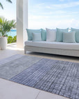 Addison Rugs Raeon Denim Washable Indoor-Outdoor Rug