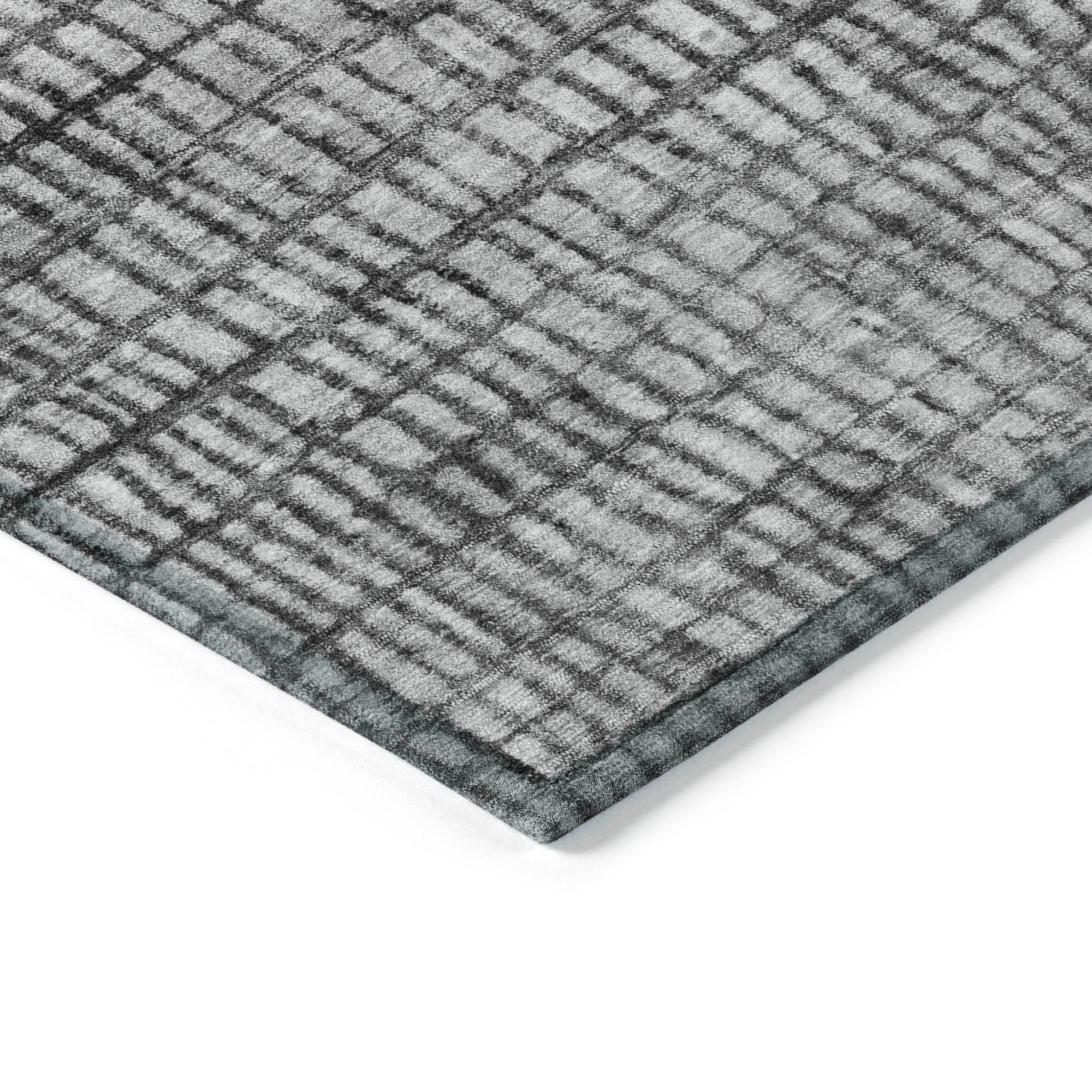 Addison Rugs Raeon Gray Washable Indoor-Outdoor Rug