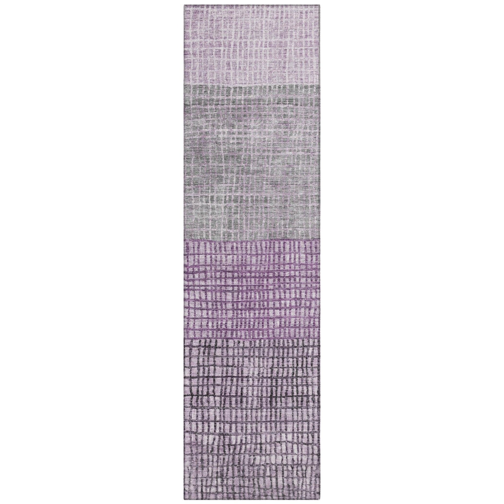 Addison Rugs Raeon Plum Washable Indoor-Outdoor Rug