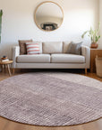 Addison Rugs Raeon Purple Washable Indoor-Outdoor Rug