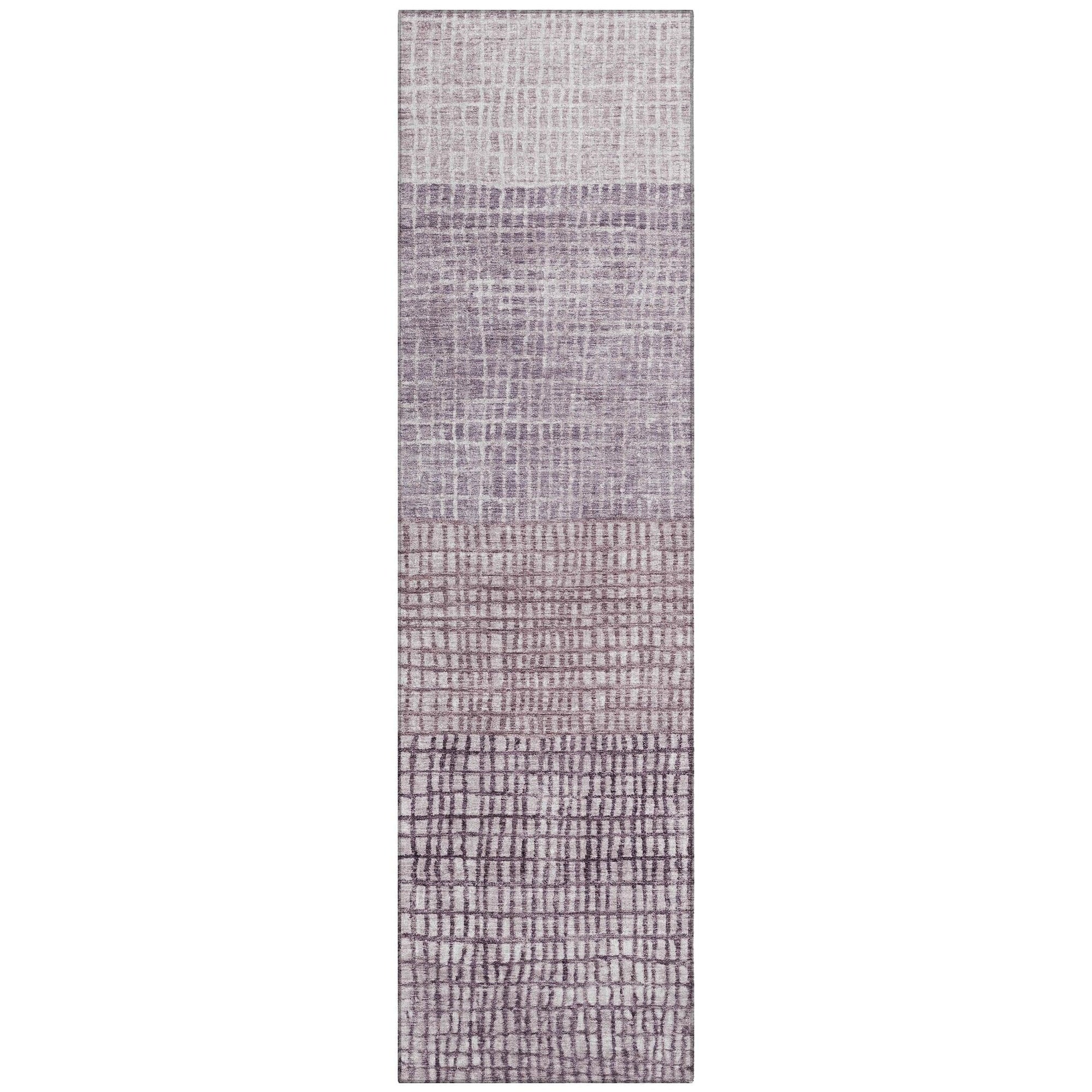 Addison Rugs Raeon Purple Washable Indoor-Outdoor Rug