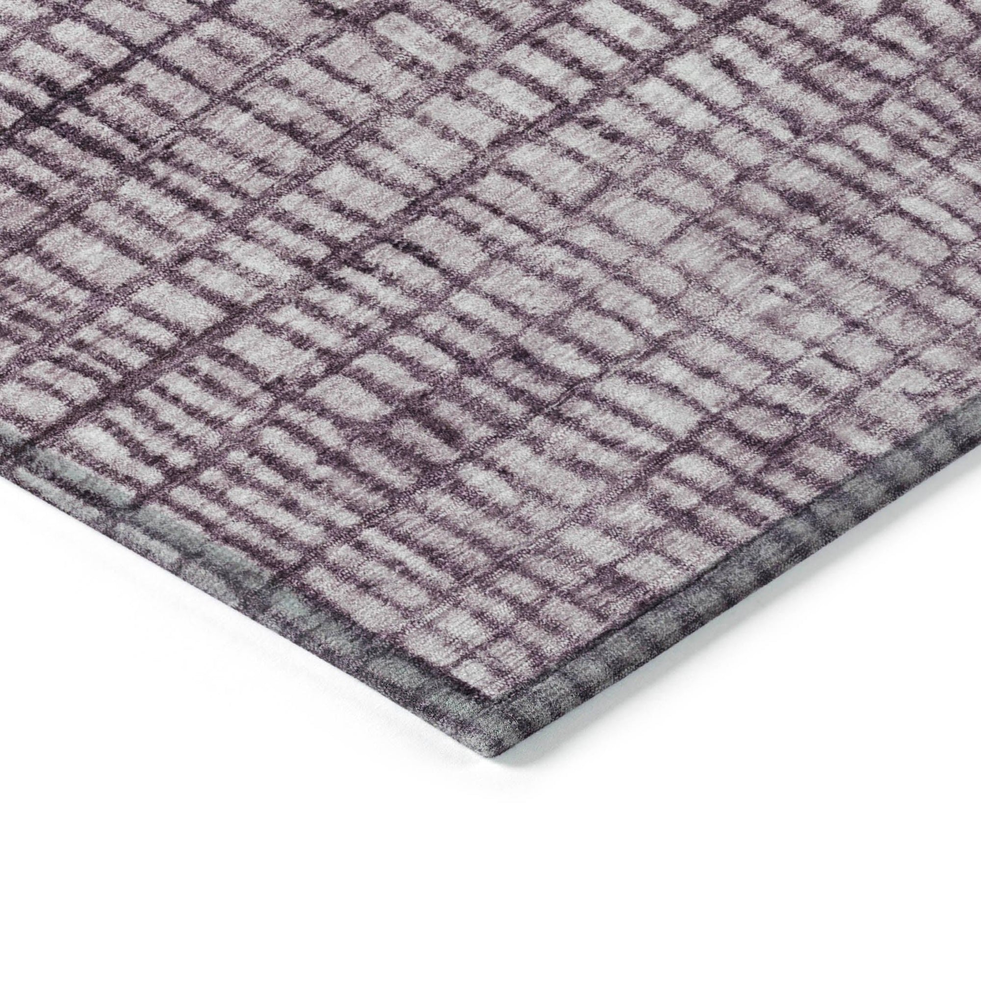 Addison Rugs Raeon Purple Washable Indoor-Outdoor Rug