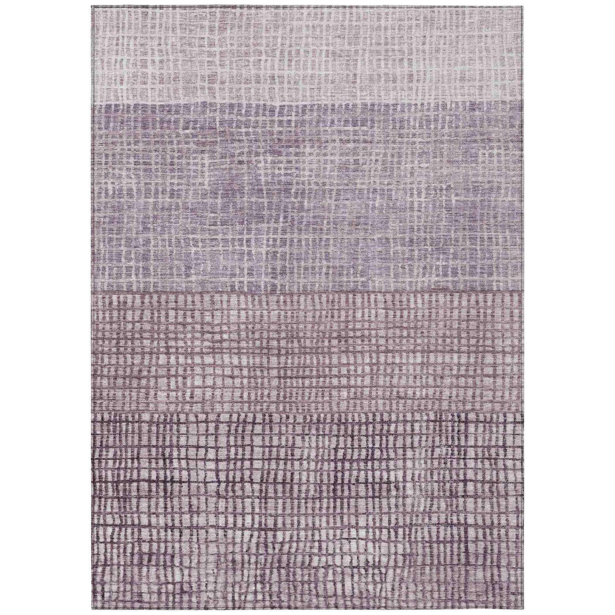 Addison Rugs Raeon Purple Washable Indoor-Outdoor Rug