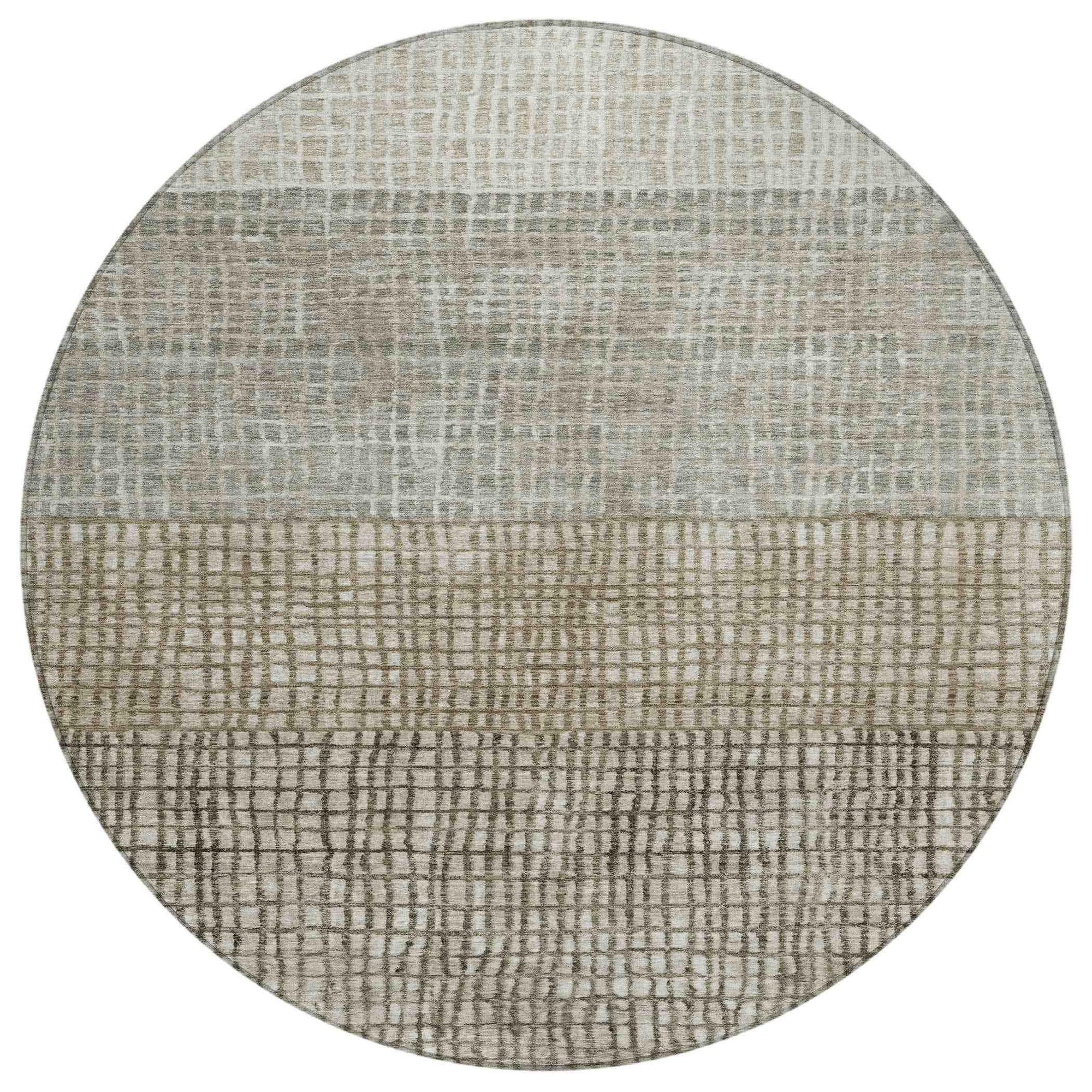 Addison Rugs Raeon Taupe Washable Indoor-Outdoor Rug