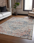 Addison Rugs Raeor Beige Washable Indoor-Outdoor Rug