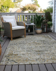 Addison Rugs Raeor Brown Washable Indoor-Outdoor Rug
