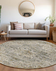 Addison Rugs Raeor Brown Washable Indoor-Outdoor Rug