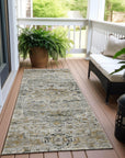 Addison Rugs Raeor Brown Washable Indoor-Outdoor Rug