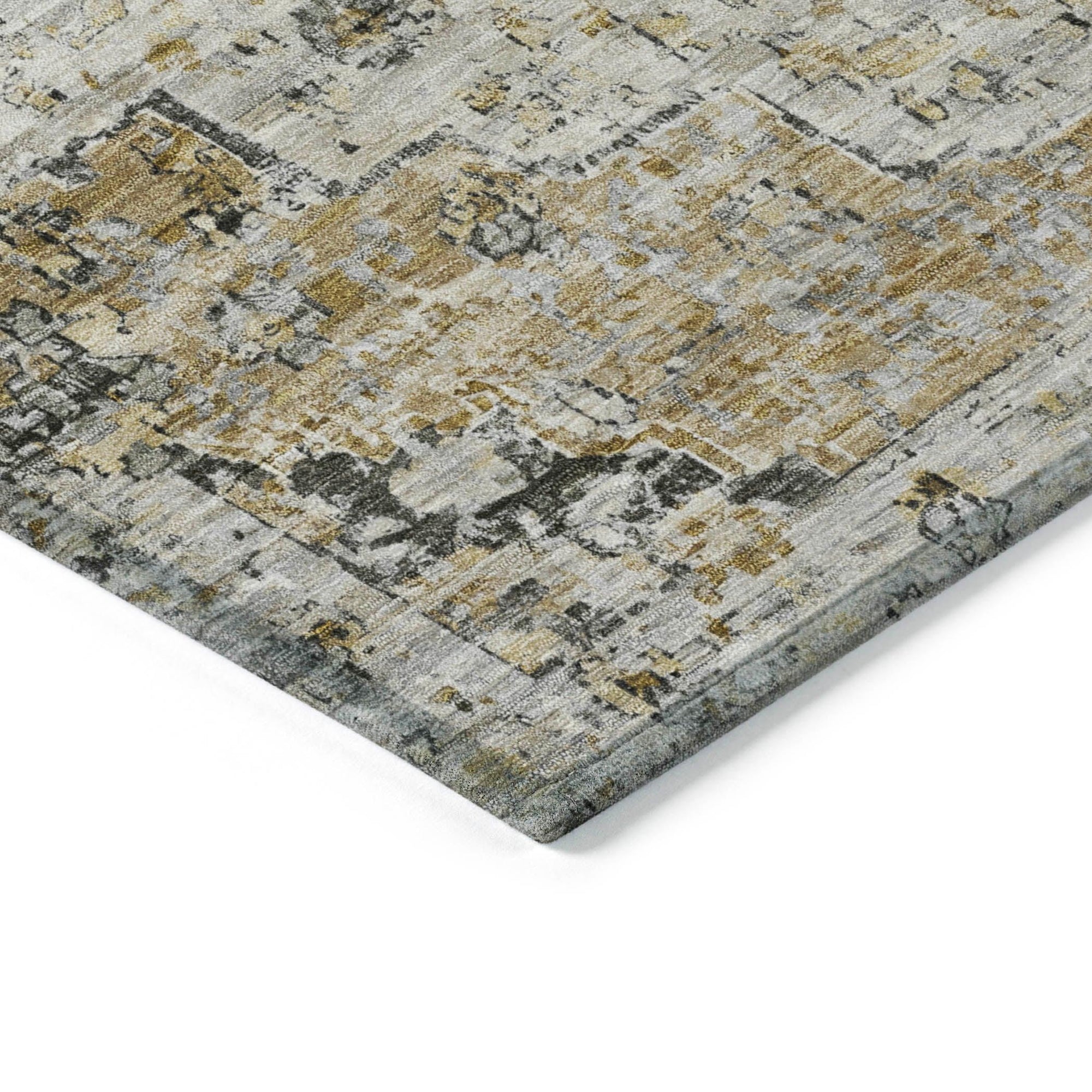 Addison Rugs Raeor Brown Washable Indoor-Outdoor Rug