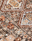 Saelain Brown Washable Indoor-Outdoor Rug