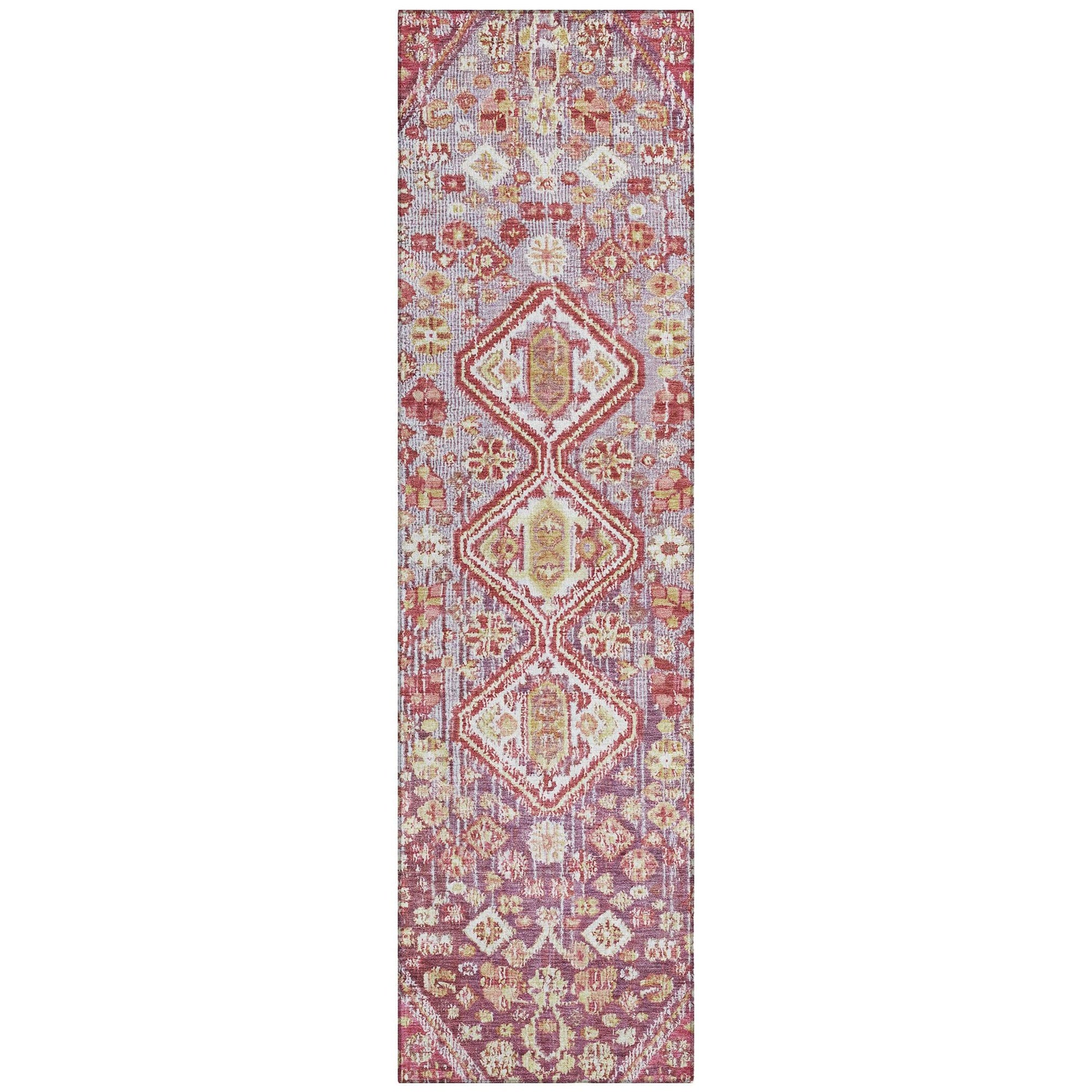 Addison Rugs Saelain Red Washable Indoor-Outdoor Rug