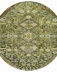 Addison Rugs Saelain Olive Washable Indoor-Outdoor Rug