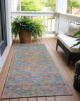 Addison Rugs Saelain Sky Washable Indoor-Outdoor Rug