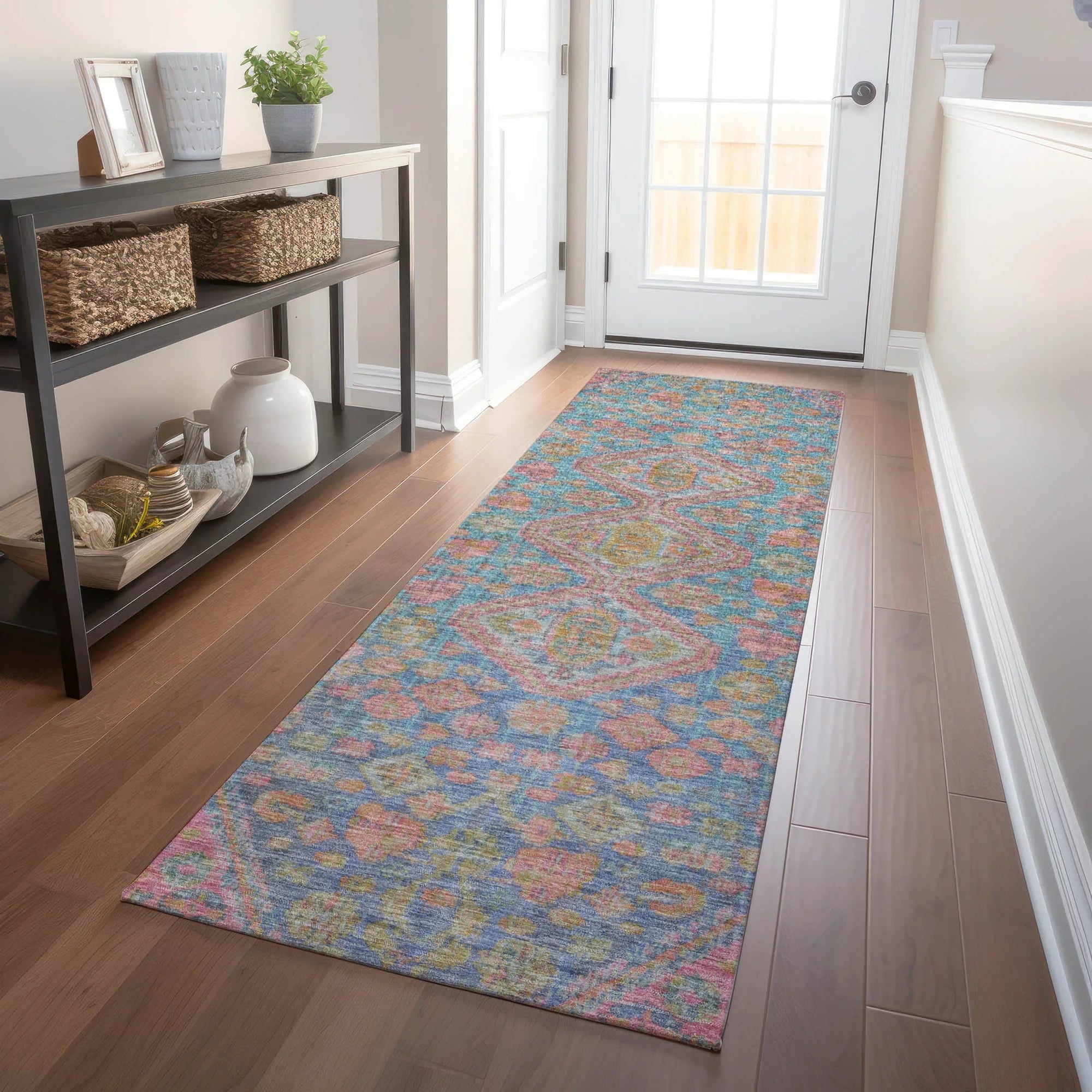 Addison Rugs Saelain Sky Washable Indoor-Outdoor Rug