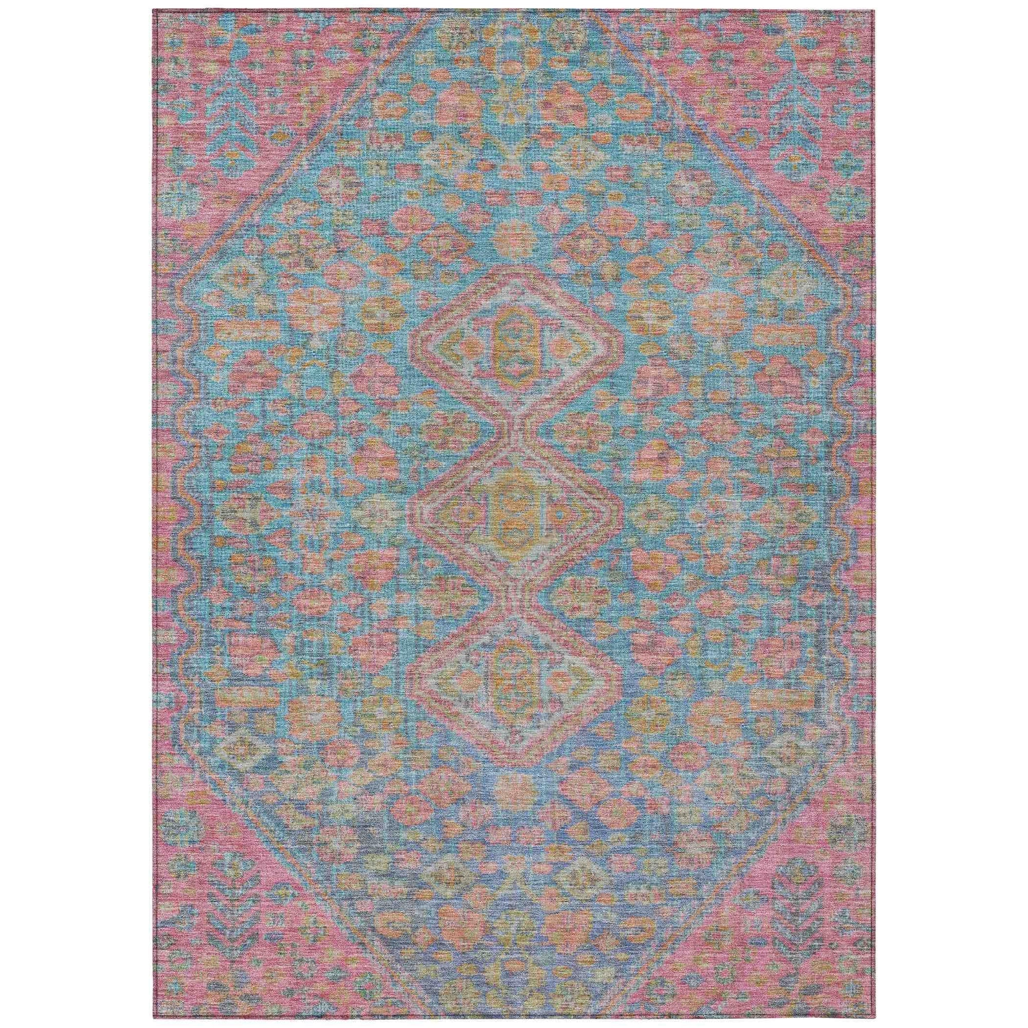 Addison Rugs Saelain Sky Washable Indoor-Outdoor Rug