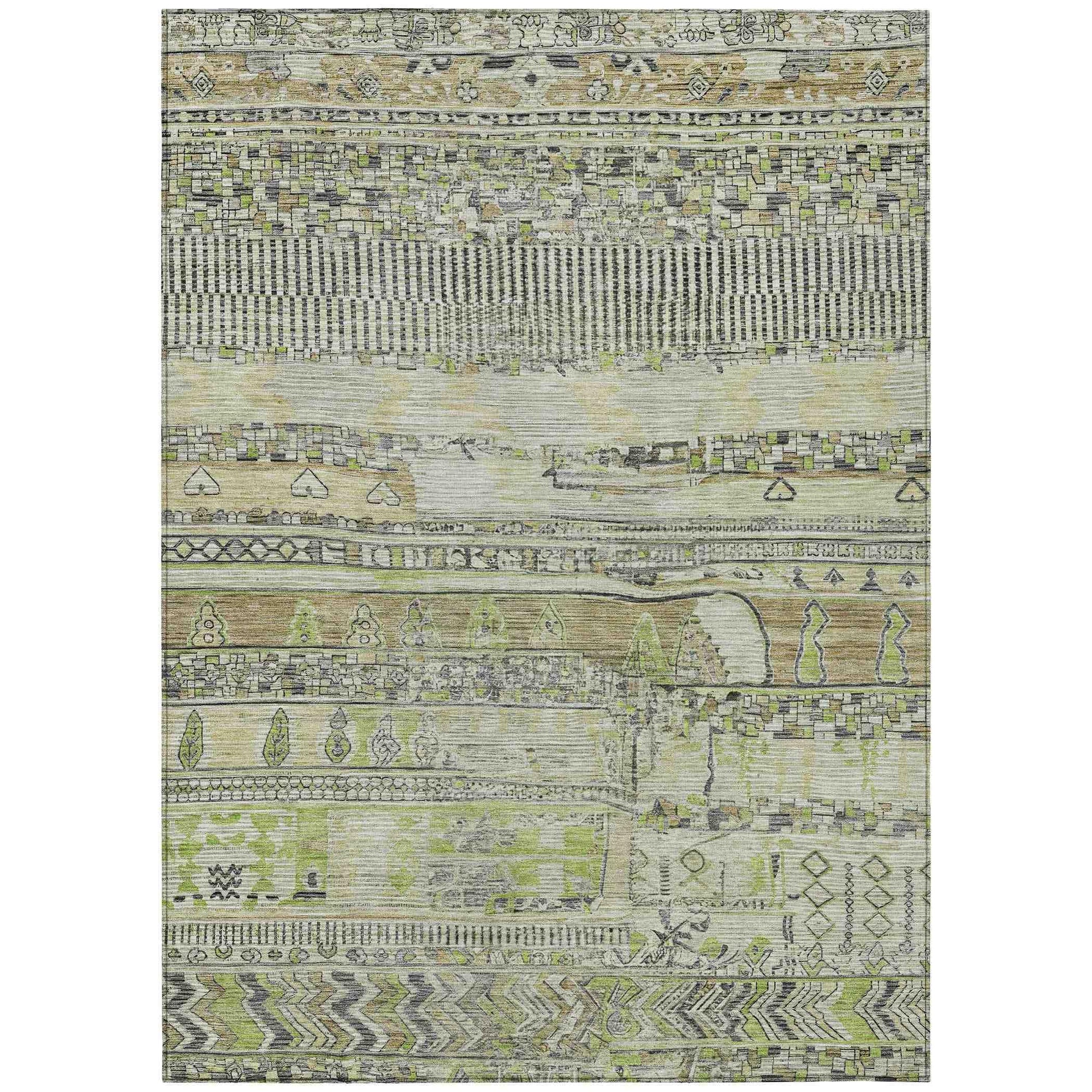 Addison Rugs Saelanor Beige Washable Indoor-Outdoor Rug