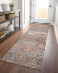 Addison Rugs Saelanor Orange Washable Indoor-Outdoor Rug