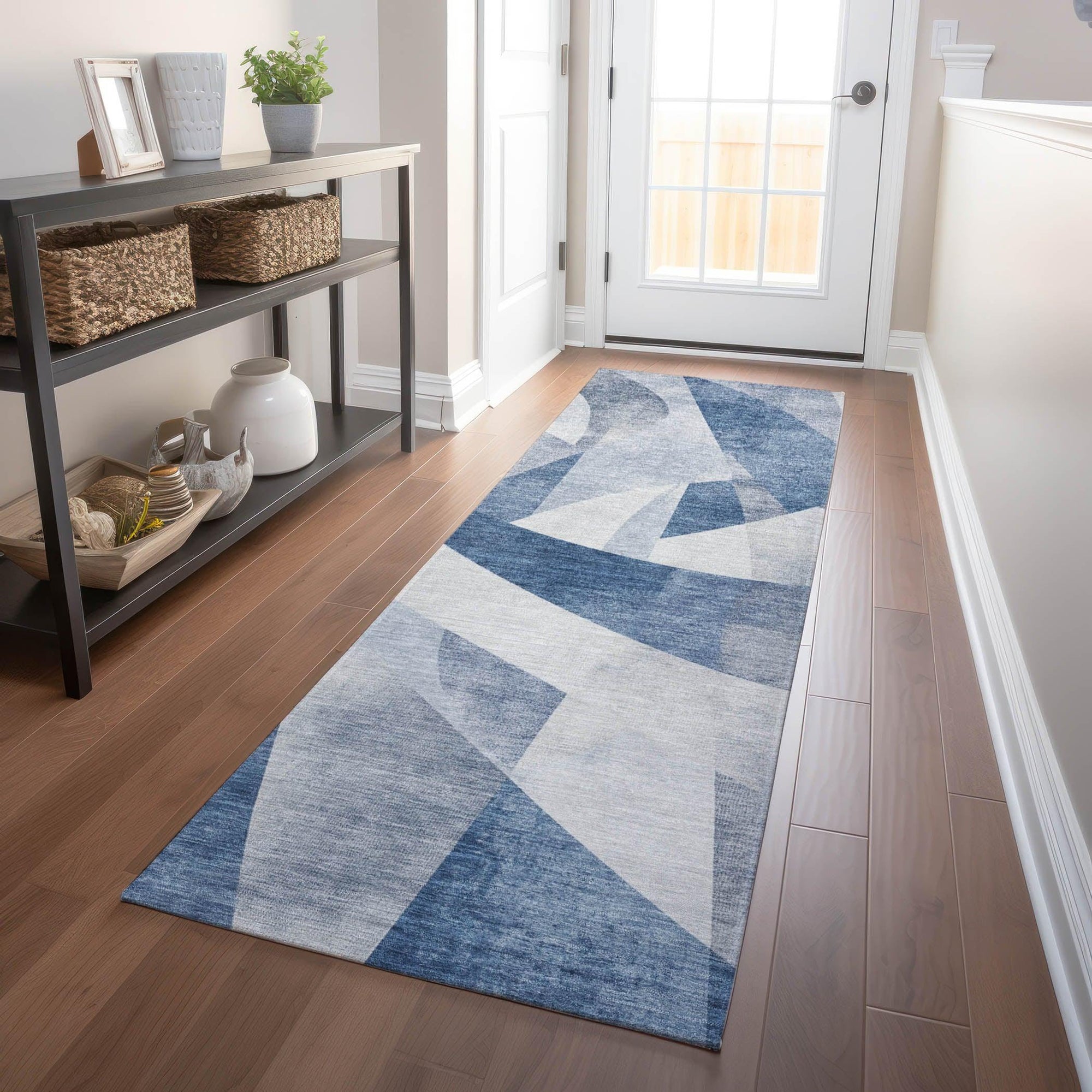 Addison Rugs Saelara Denim Washable Indoor-Outdoor Rug