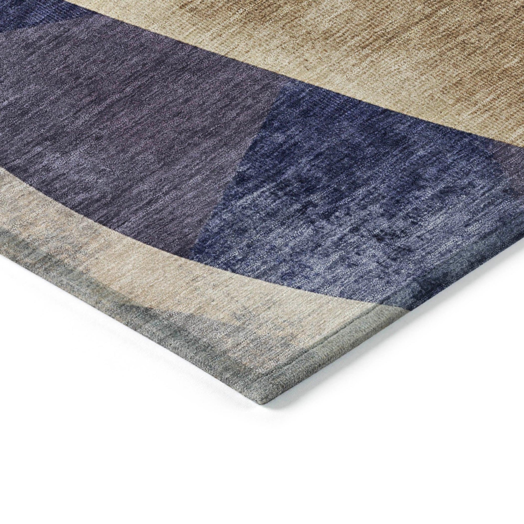 Addison Rugs Saelara Blue Washable Indoor-Outdoor Rug