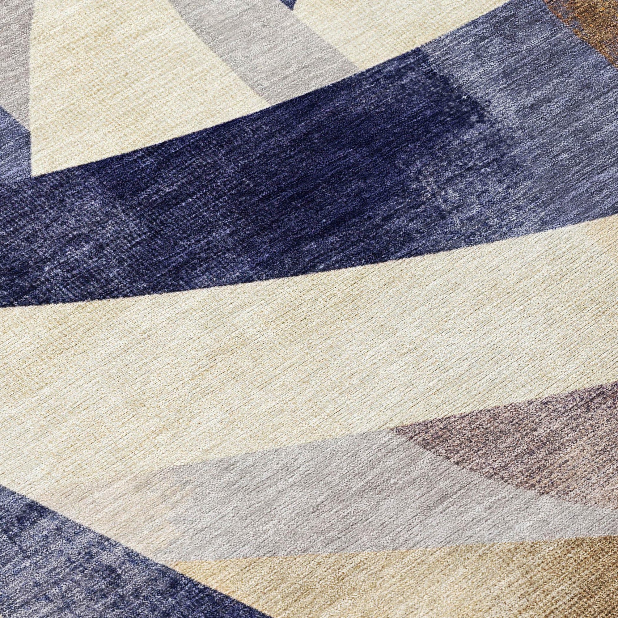 Addison Rugs Saelara Blue Washable Indoor-Outdoor Rug