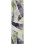 Addison Rugs Saelara Purple Washable Indoor-Outdoor Rug