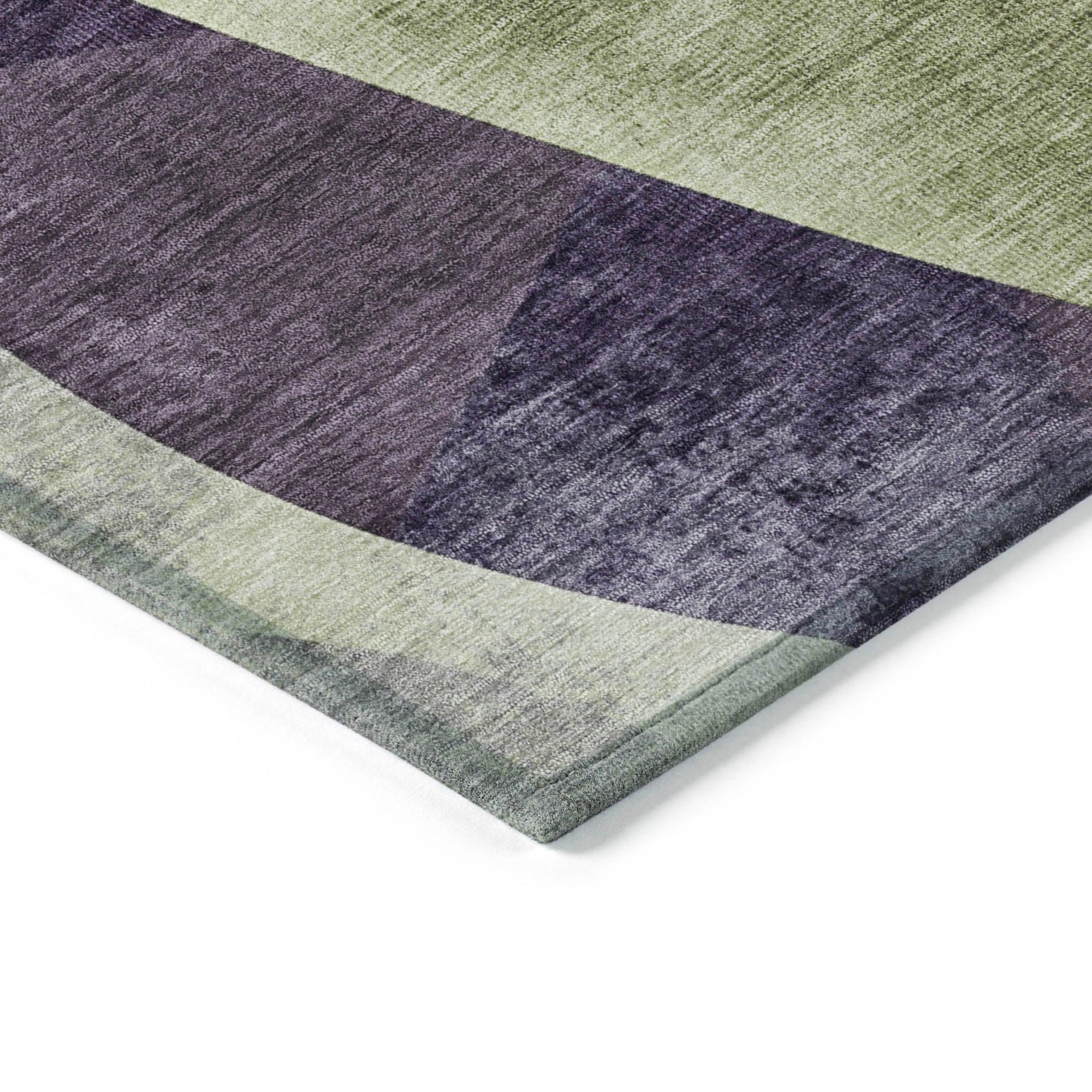 Addison Rugs Saelara Purple Washable Indoor-Outdoor Rug