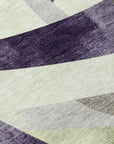 Addison Rugs Saelara Purple Washable Indoor-Outdoor Rug