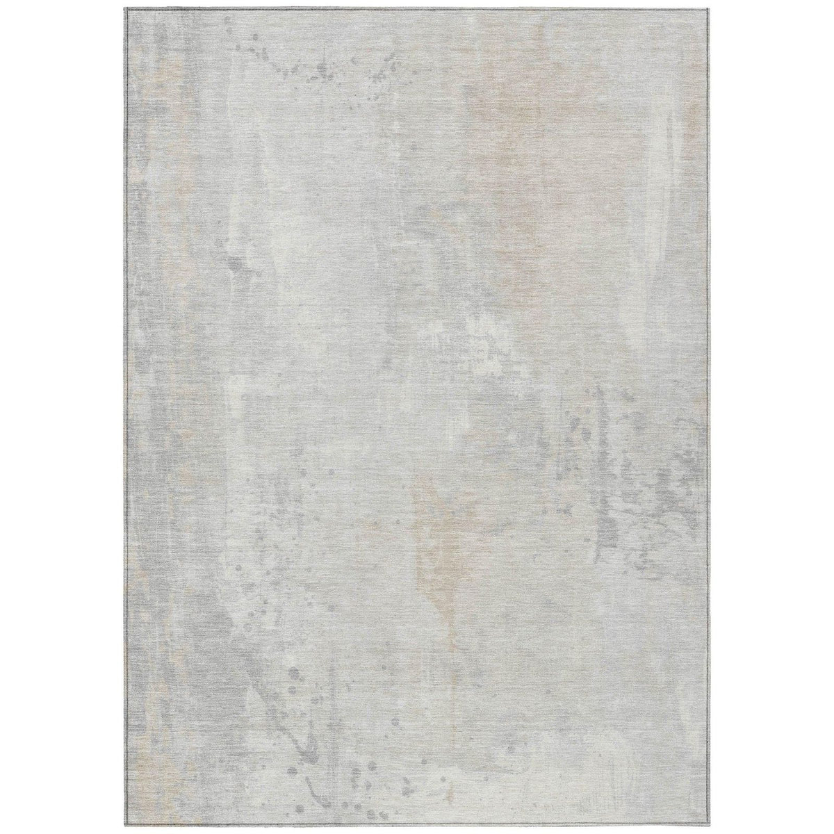 Addison Rugs Saelion Ivory Washable Indoor-Outdoor Rug