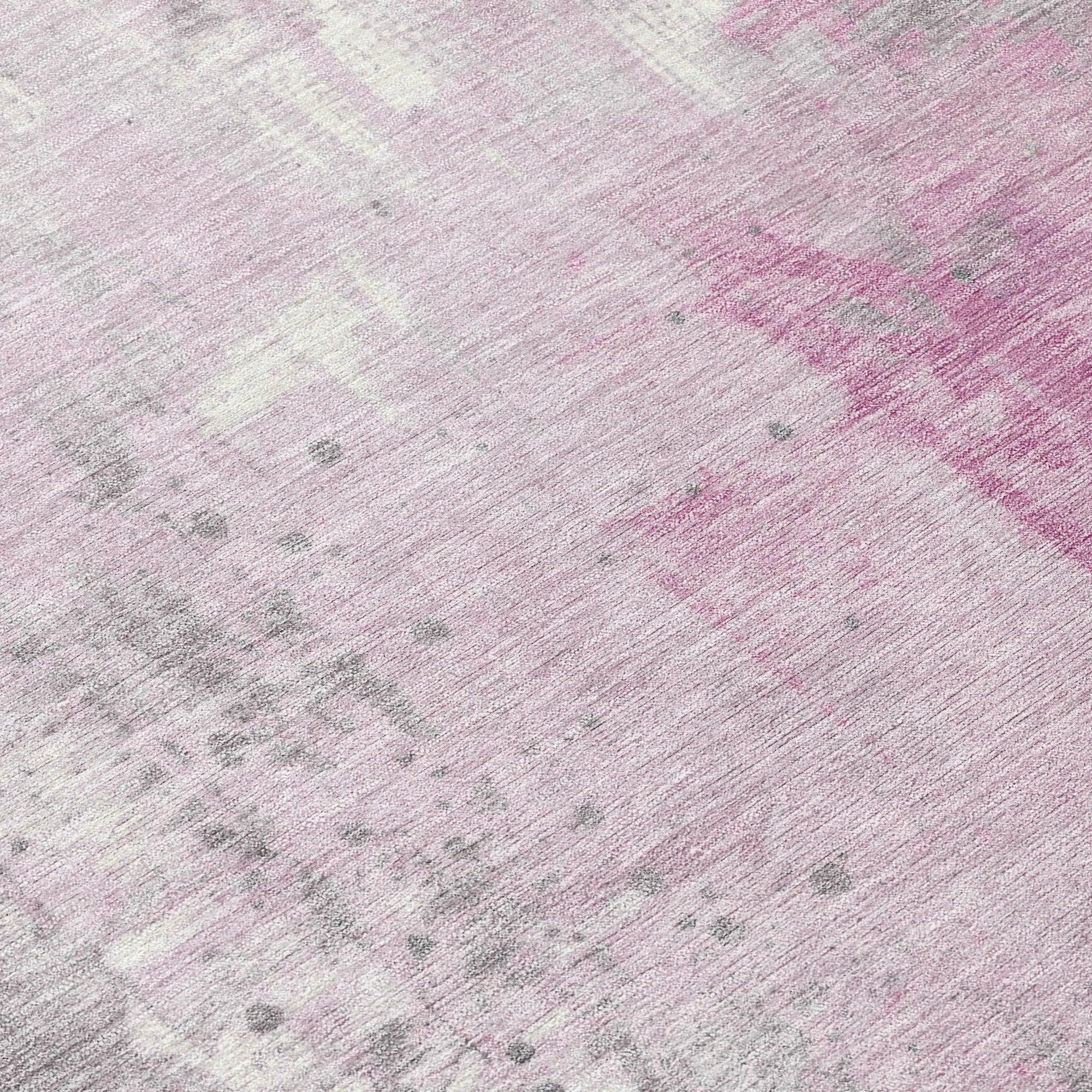 Addison Rugs Saelion Pink Washable Indoor-Outdoor Rug