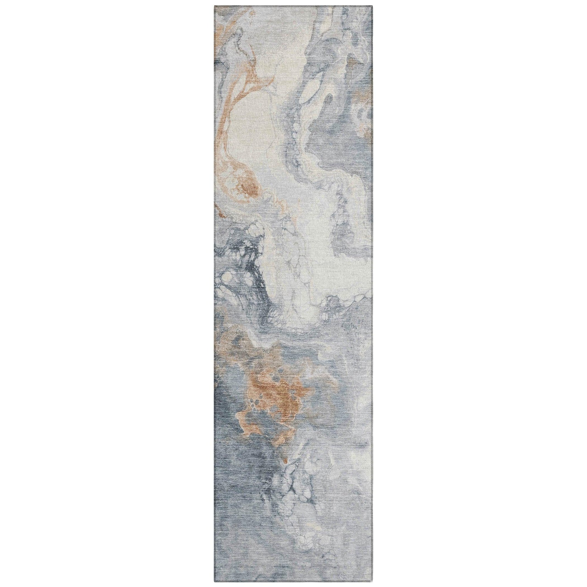 Addison Rugs Saelira Gray Washable Indoor-Outdoor Rug