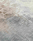 Addison Rugs Saelius Orange Washable Indoor-Outdoor Rug