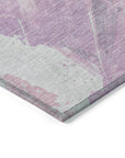 Addison Rugs Saelon Purple Washable Indoor-Outdoor Rug