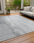 Addison Rugs Saelor Gray Washable Indoor-Outdoor Rug
