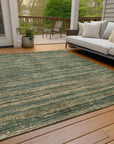 Addison Rugs Taelain Fern Washable Indoor-Outdoor Rug