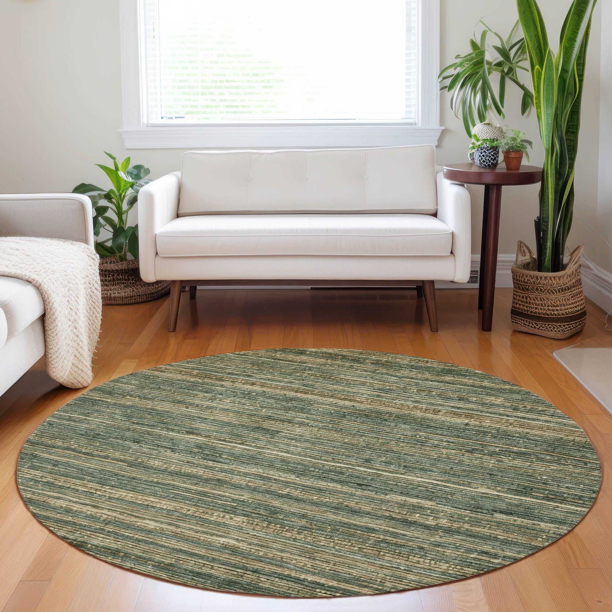 Addison Rugs Taelain Fern Washable Indoor-Outdoor Rug