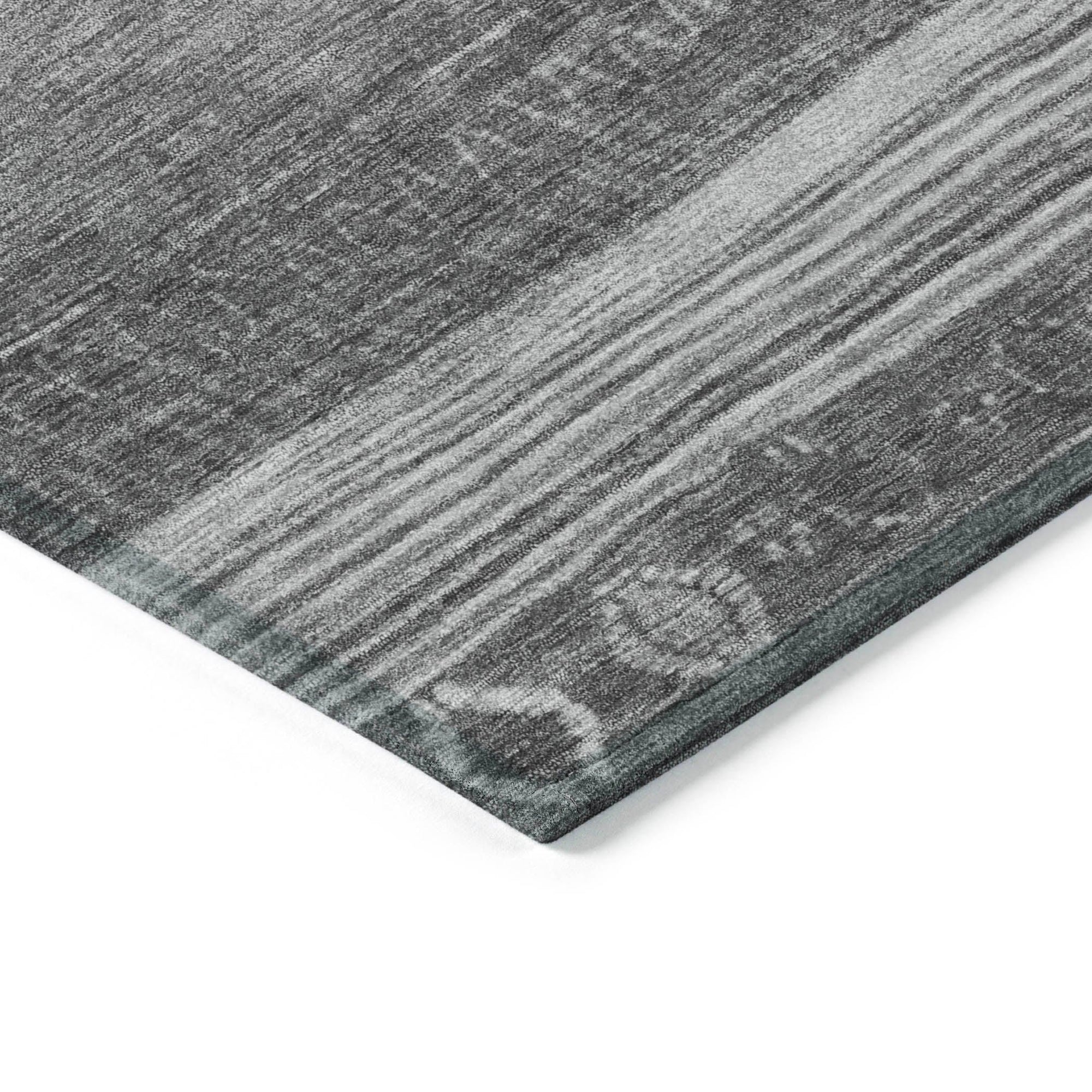Addison Rugs Taelanor Gray Washable Indoor-Outdoor Rug