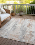 Addison Rugs Taelara Orange Washable Indoor-Outdoor Rug