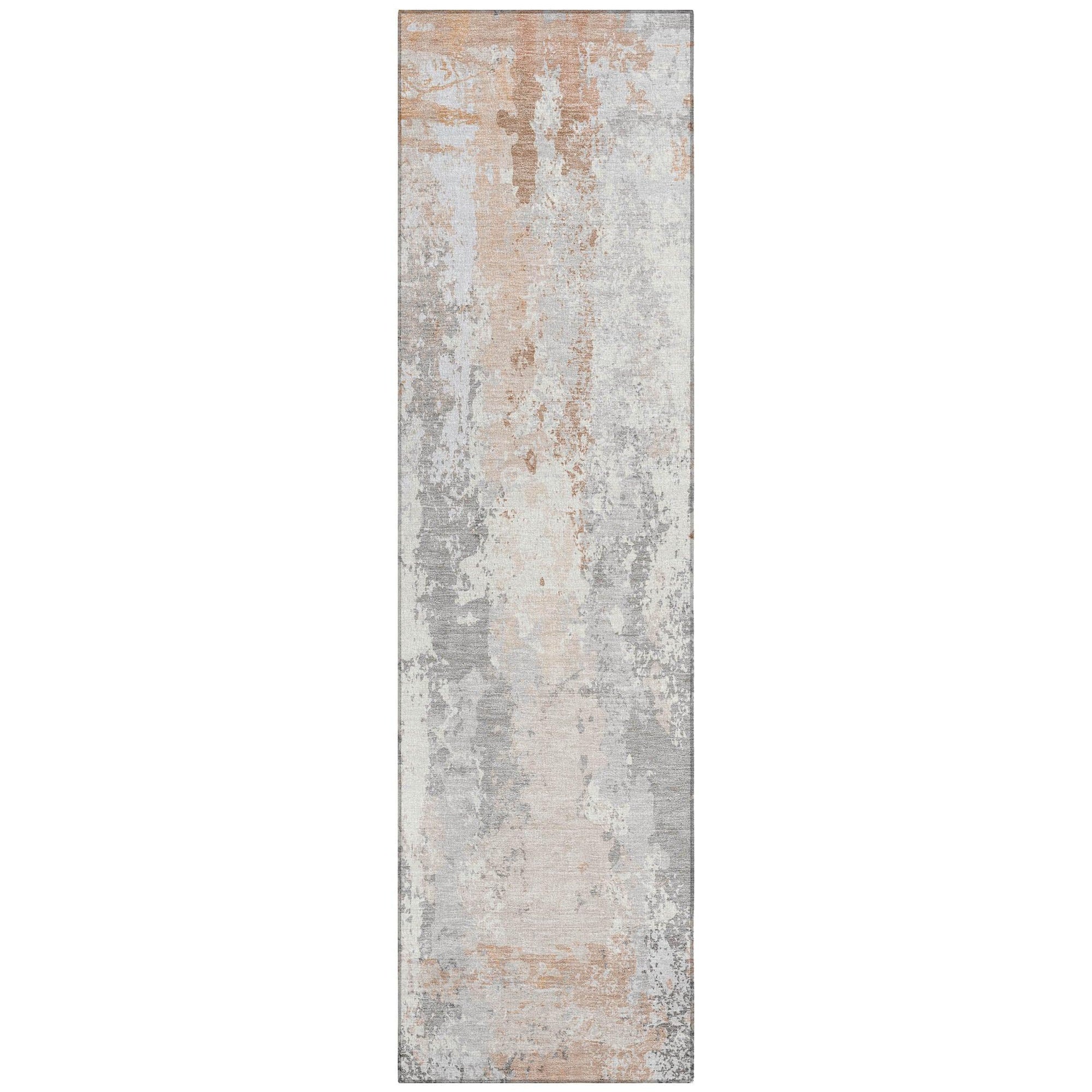 Addison Rugs Taelara Orange Washable Indoor-Outdoor Rug