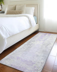 Addison Rugs Taelara Purple Washable Indoor-Outdoor Rug