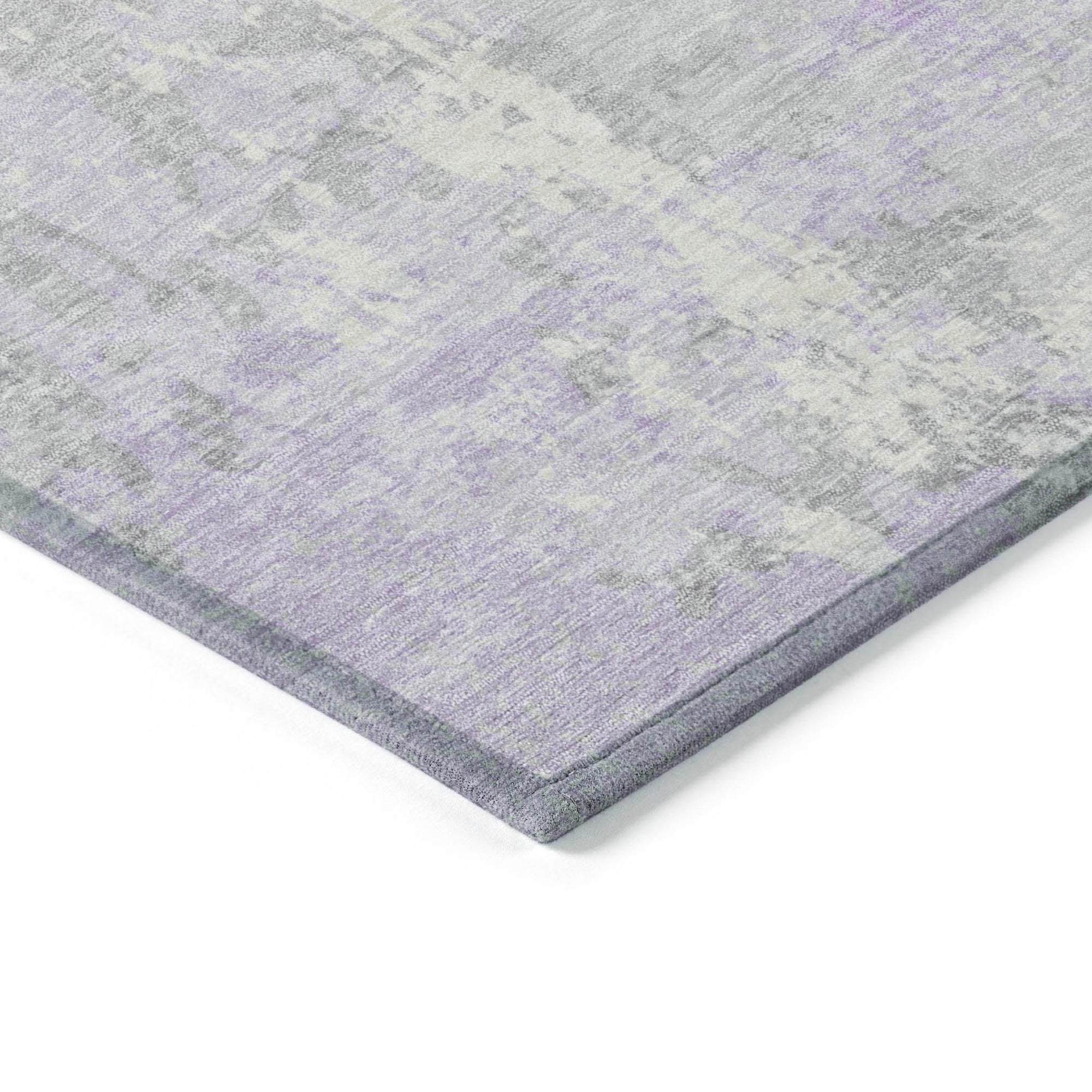 Addison Rugs Taelara Purple Washable Indoor-Outdoor Rug