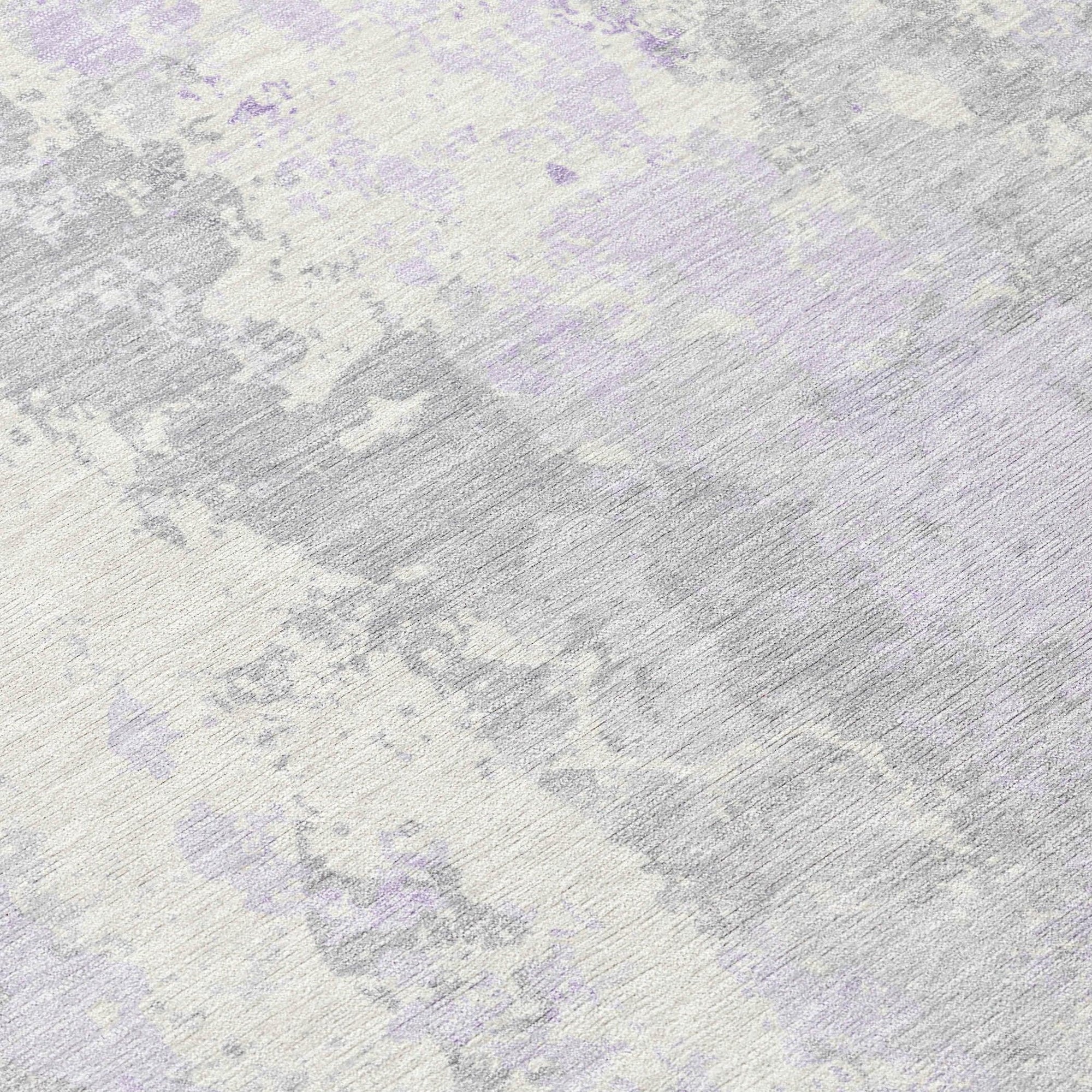 Addison Rugs Taelara Purple Washable Indoor-Outdoor Rug